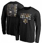 Men's Los Angeles Lakers Black 2020 NBA Finals Champions Believe The Game Big & Tall Long Sleeve T-Shirt,baseball caps,new era cap wholesale,wholesale hats